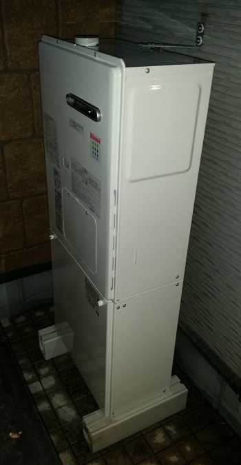 東京都江戸川区U様　交換工事後、リンナイ　RH-K200W2-6